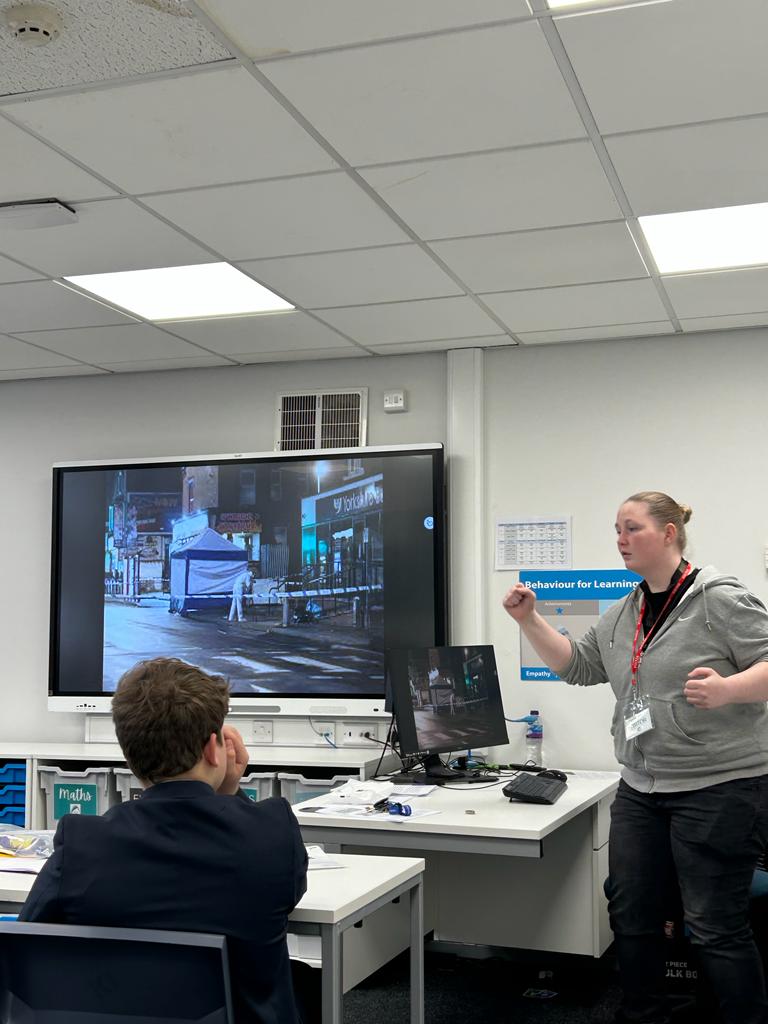 Today we have been learning about the dangers of Knife Crime as part of our wellbeing curriculum 💚 #TACM