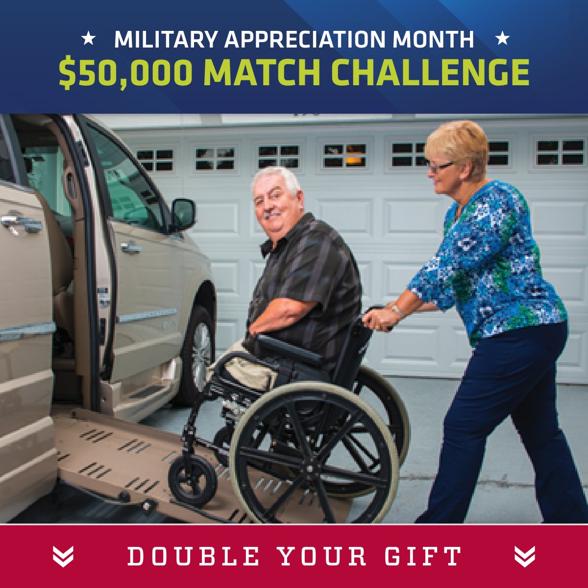 DAVHQ's tweet photo. You still have a chance to double your gift in DAV’s Matching Gift Challenge in honor of #MilitaryAppreciationMonth! If you give right now, your gift will be matched $1-for-$1. Click the link to participate: https://t.co/2B4zgnQhdv! 

#KeepThePromise #DAV #Veterans #IHelpVeterans https://t.co/IgoxT7Ewpq