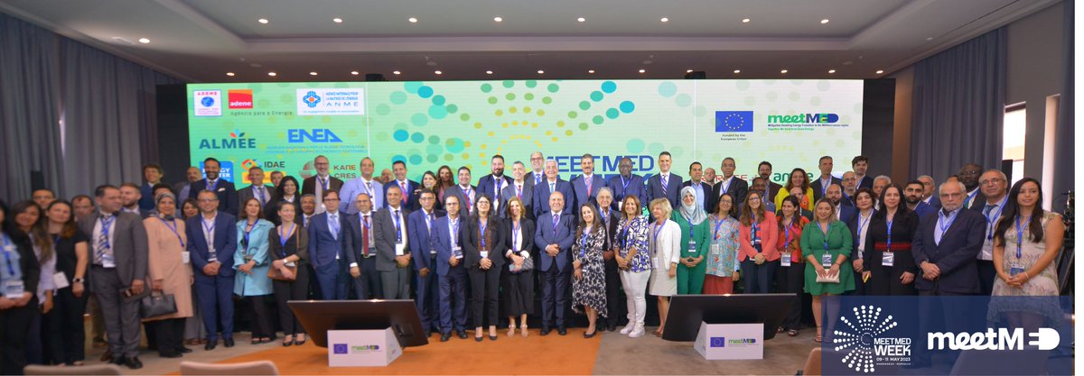 meetMED1's tweet image. Yesterday we were delighted to conclude the second edition of #MMW2023 in Marrakech, which brought together over 250 participants representing officials, stakeholders, and policymakers from the Mediterranean region to promote energy and climate transition. Stay tuned for #MMW2024