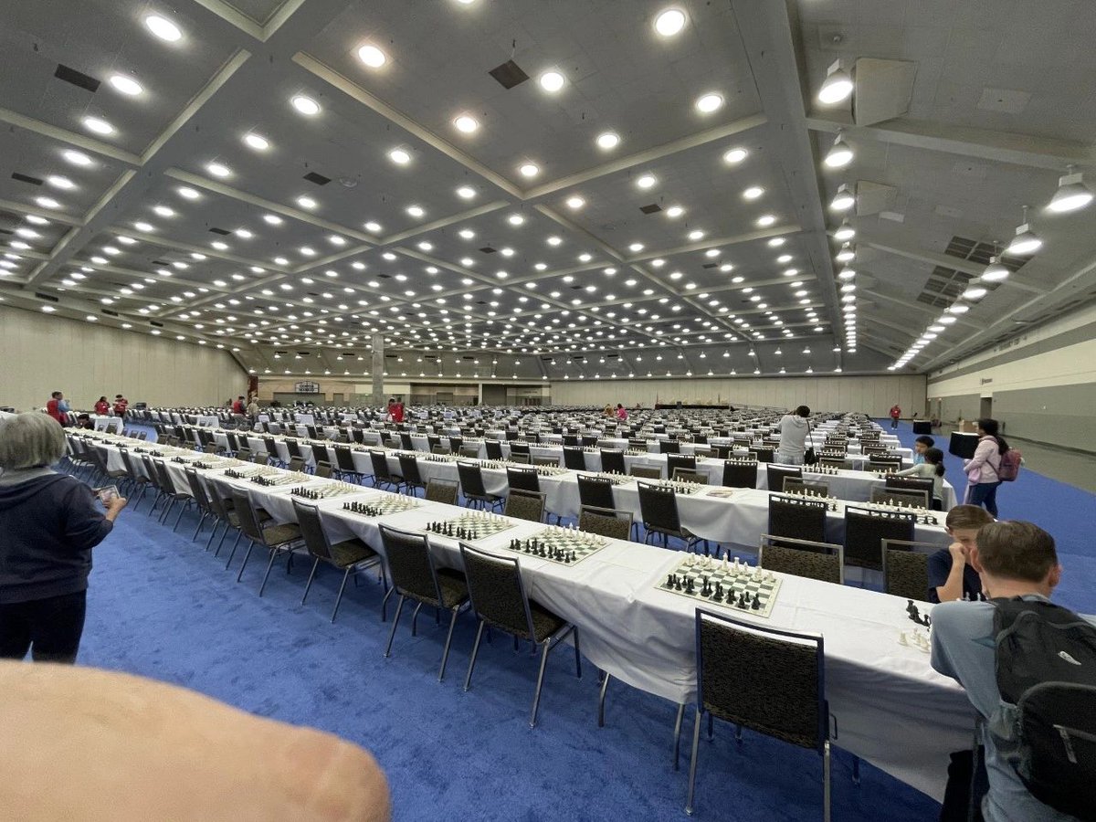 ChessEnterprise's tweet image. The Chess Enterprise is assisting US Chess with the 2023 National Elementary School Championship in Baltimore, MD. Over 2100 players are here this weekend.