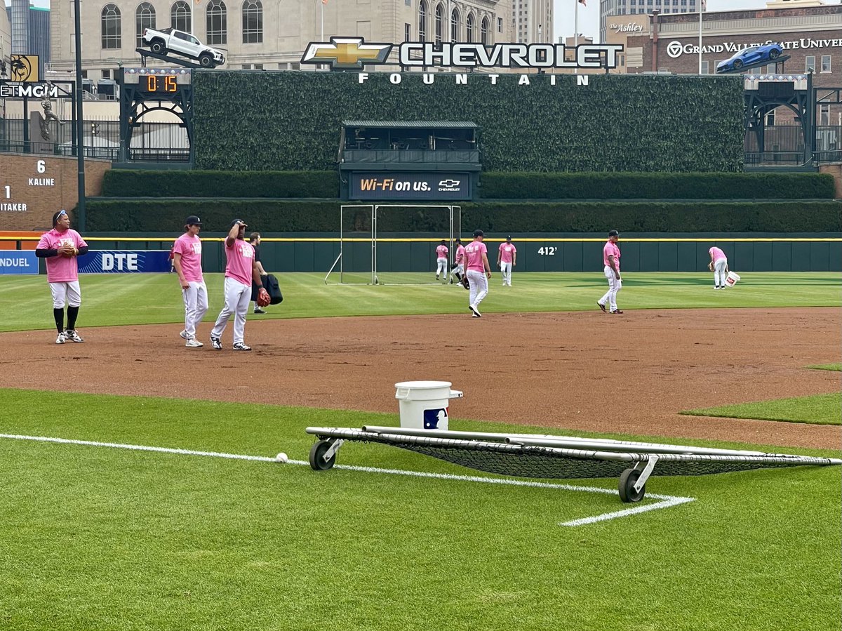 Detroit Tigers Pink Out The Park Bally Sports Detroit on Twitter: "RT @JohnKeatingBSD: The Tigers all in