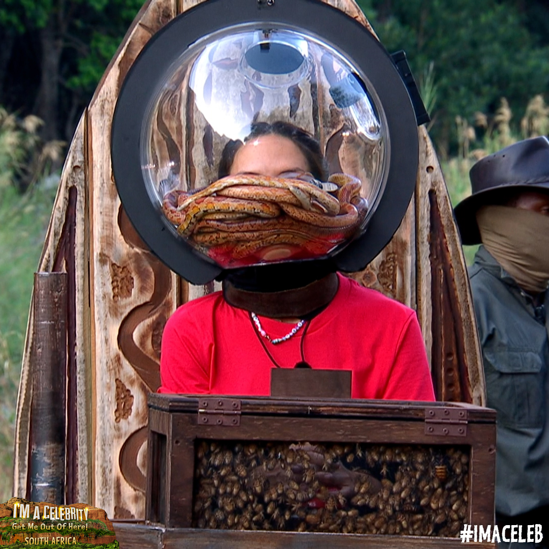 What I mean when I say: 'I'm up to my eyes' #ImACeleb