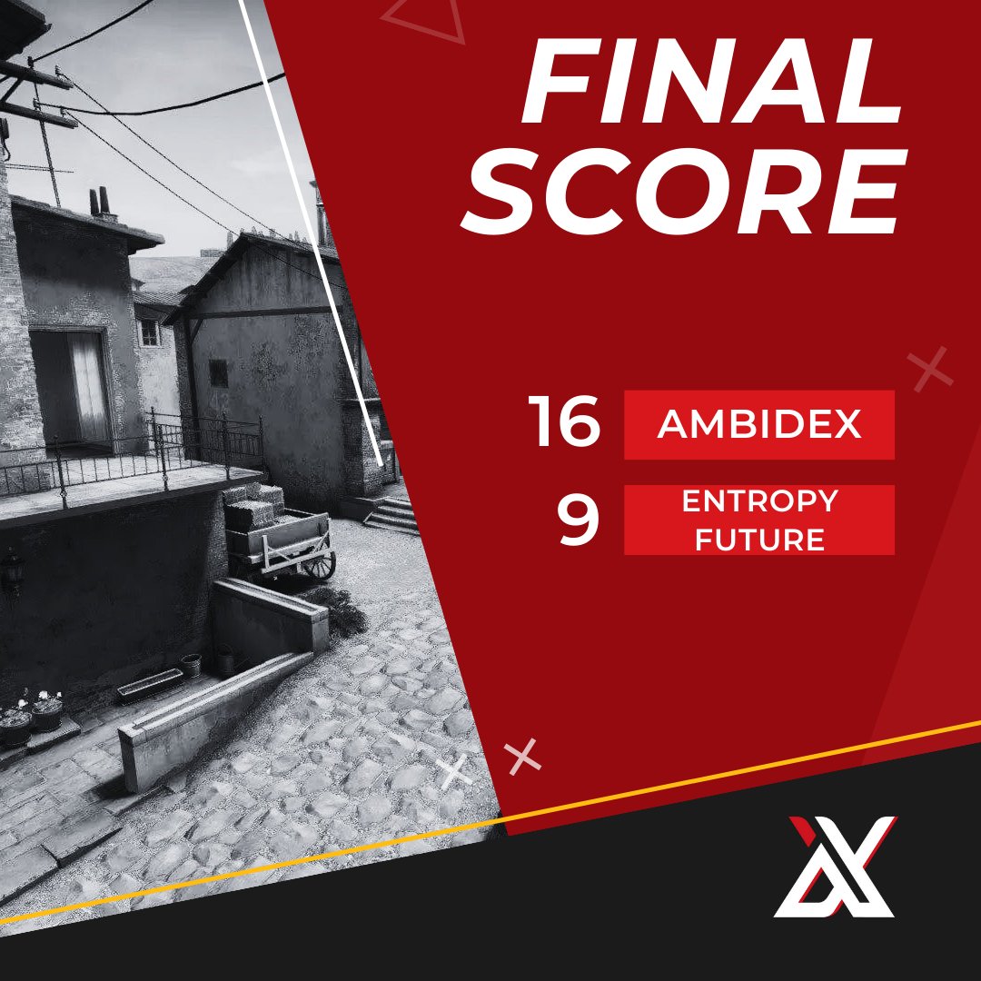 AmbideXgg's tweet photo. 🏆 VICTORY! We won our game in @ESEA Intermediate against #EntropyFuture 16-9 on inferno.
🏆 Победа! Спечелихме мача си в @ESEA Intermediate срещу #EntropyFuture 16-9 на инферно. https://t.co/gEzjrqylzN