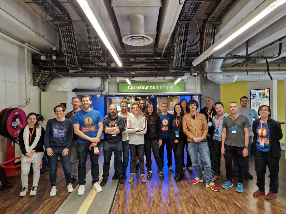 davidbrochart's tweet photo. The people behind QuantStack! https://t.co/TaDsb2gHtm