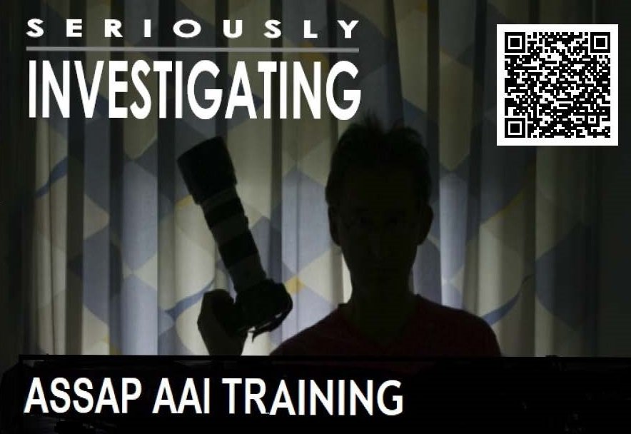 If you are interested in becoming an ASSAP investigator, our next AAI training day is in Portsmouth on the 24th of June 

Follow the link to find out more, or to book your place, or scan the QR code

tickettailor.com/events/assapas…