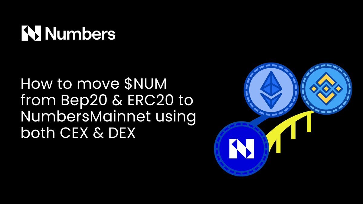 Rehanonchain's tweet photo. Experience the @numbersprotocol
Ecosystem to the fullest by bridging your $NUM from #BEP20/#ERC20 to #NumbersMainnet .
Read this article to know how easy it is to do it!
https://t.co/6bT1PWrGx7 https://t.co/c1bSY5MNM5