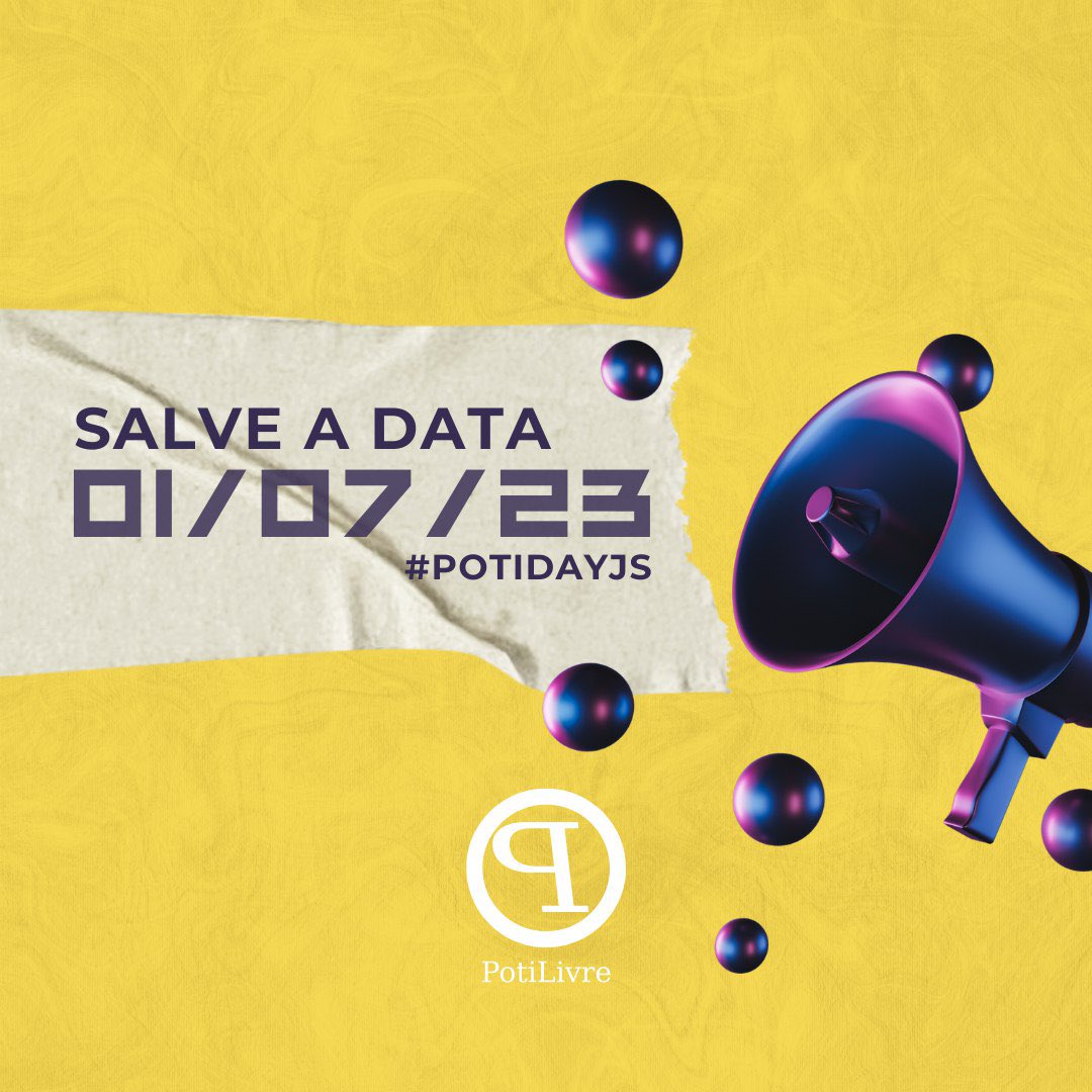 potilivre's tweet photo. 🚨 SALVE ESSA DATA - 01/07/2023

PotiDay JS é um encontro da comunidade potiguar de software livre(PotiLivre) para discutir a temática do JavaScript e Software Livre.

📌 Local: SEBRAE-RN, av. Lima e Silva, 76

Site: https://t.co/QiUS6xVXHg
Telegram: https://t.co/FT24A7DcTN https://t.co/B6ARL6pKkX