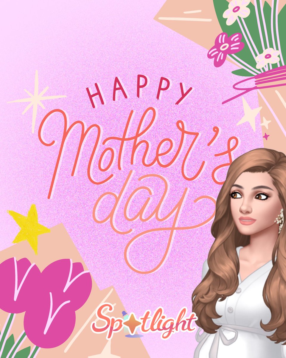 play_spotlight's tweet photo. Happy Mother's Day! 🌸✨
#SpotlightGame #MothersDay https://t.co/72EMFzjpNd