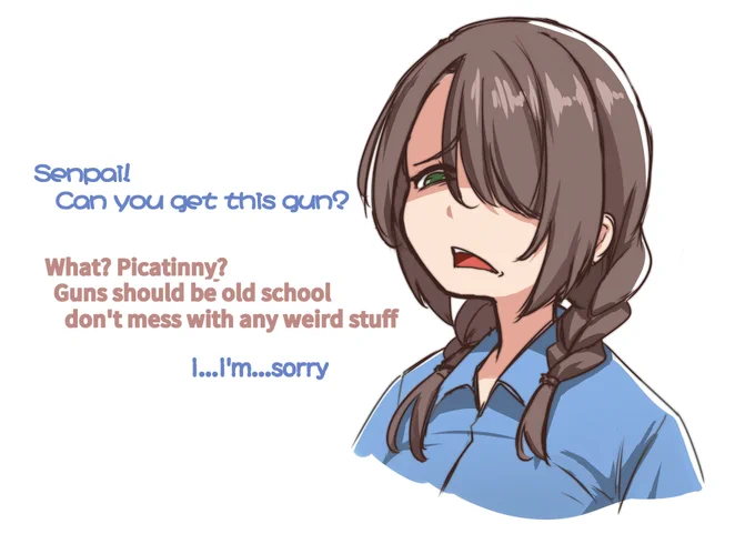 old school senpai