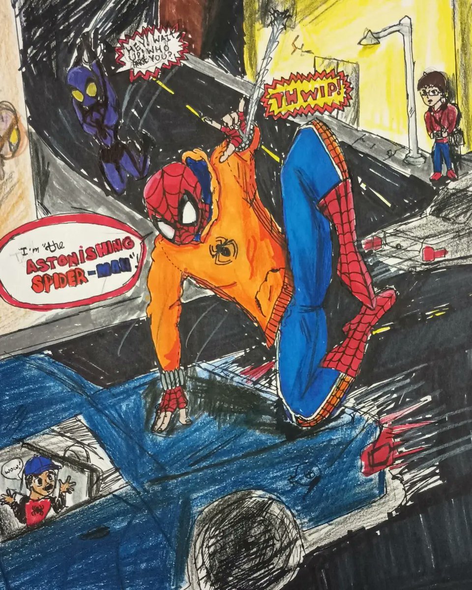 CloudComics2023's tweet photo. Some comic covers, a concept design, and a possible comic panel. All by @AverageCloud115 https://t.co/uftAxIyBP1