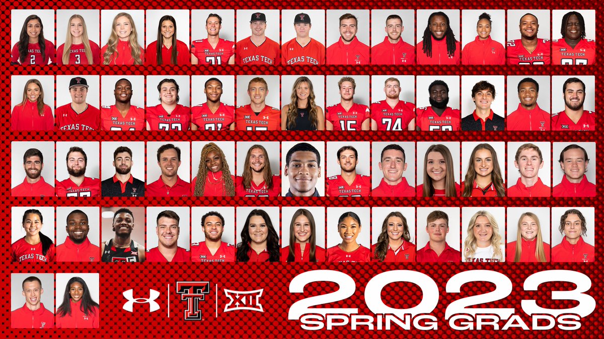 TechAthletics's tweet photo. Red Raiders for life. 

Congratulations to all our spring 2023 grads‼️🎓

#WreckEm | #TTUGrad https://t.co/Jsj08lF7KI