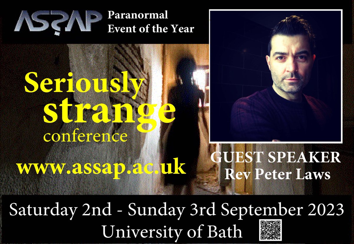 Peter Laws is a researcher, author and ordained Baptist minister with a taste for the macabre. 
If you would like to book tickets for our two day conference, please visit the link below. You can also book the gala evening and accommodation here.

tickettailor.com/events/assapas…