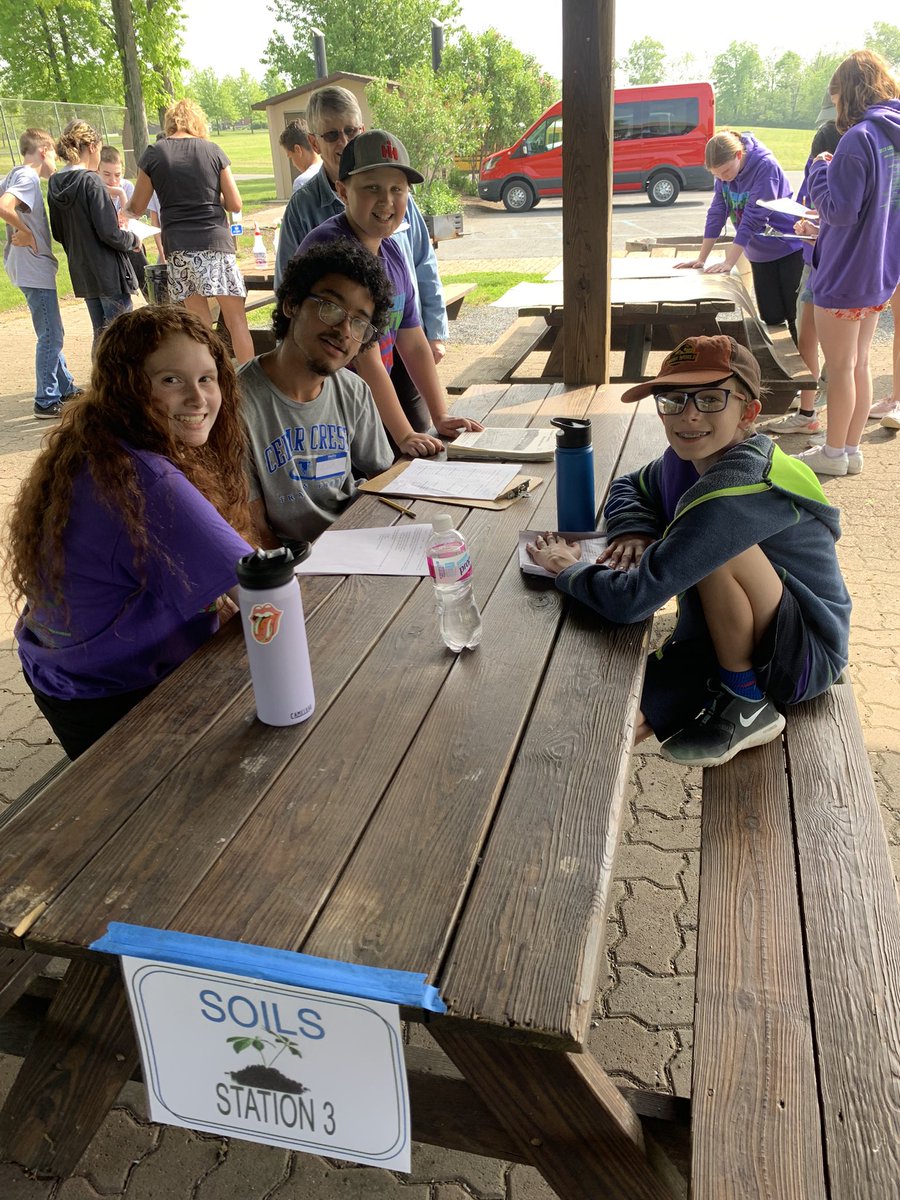 We had an awesome day participating in Lebanon County’s Middle School Envirothon competition. One of our teams took home fourth place and had the highest scores in both forestry AND aquatics! So proud of these Falcons! 🙌🏼😆