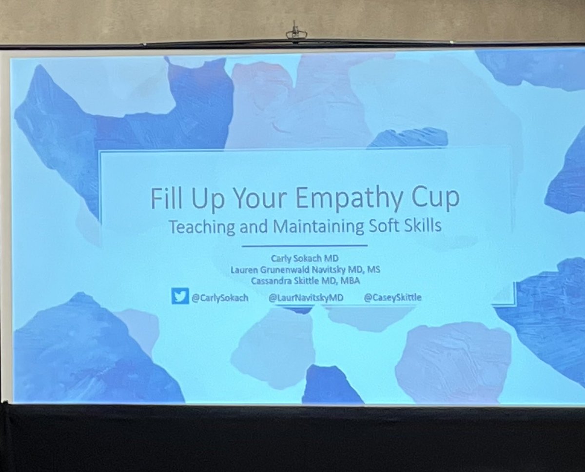 Jaime Fineman (@jaimefine) on Twitter photo Excited to learn about teaching “soft skills” by <a href="/CarlySokach/">Carly Sokach, MD</a> <a href="/LaurNavitskyMD/">Lauren Grunenwald Navitsky, MD, MS</a> <a href="/CaseySkittle/">Casey Skittle, MD, MBA</a> at #SGIM23 Excited to learn about teaching “soft skills” by <a href="/CarlySokach/">Carly Sokach, MD</a> <a href="/LaurNavitskyMD/">Lauren Grunenwald Navitsky, MD, MS</a> <a href="/CaseySkittle/">Casey Skittle, MD, MBA</a> at #SGIM23