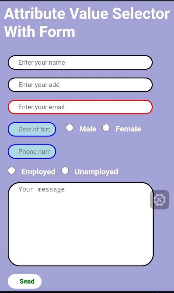 Christson_1's tweet image. #100DDaysOfCode
Day 10

Styling form with attribute value selector; a revisit to HTML.

#100DaysOfCode #webdevelopment