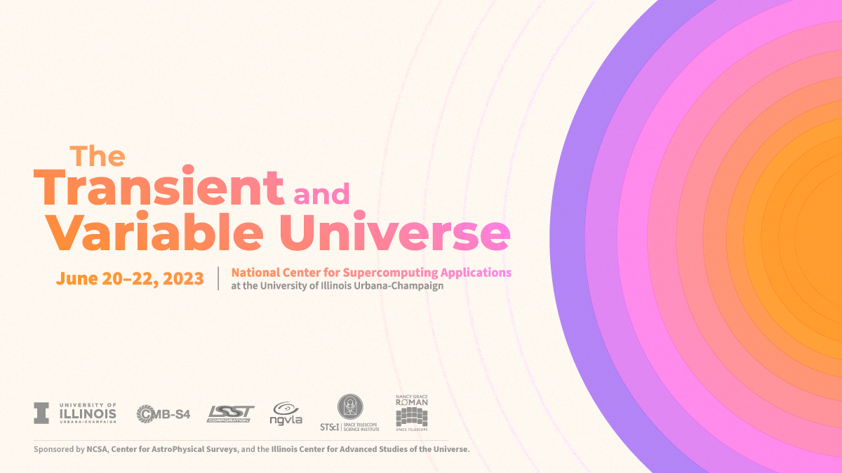 We're co-sponsoring a conference in June that brings together members of the astronomy community working on transient and variable science across all wavelengths to drive conversations on upcoming surveys and much more. ⏰Register by May 19! Details here: publish.illinois.edu/transient-vari…