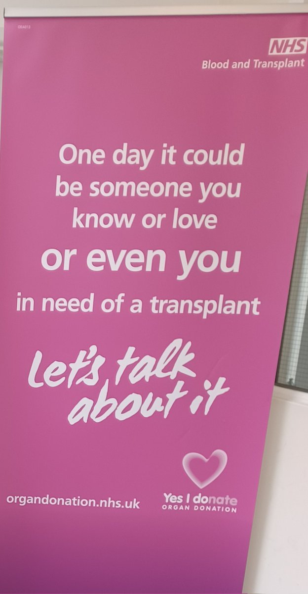 THE NUMBER OF UK CITIZENS who have had #transplants is huge, as is the number who have died needing one. To avoid getting caught out without a #donor #organ, we should all join the #OrganDonorRegister and tell our family our wishes, as they make the final decision.