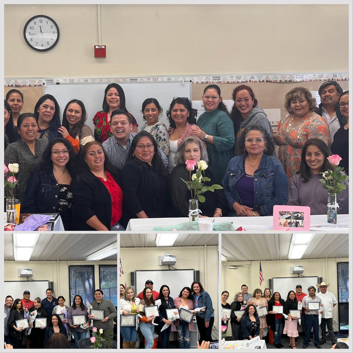 Celebrated the first Parent Leadership Academy cohort who completed the  10-week Roy Juarez Parent Seminar! We are proud of all parent participants from <a href="/Corona_OMSD/">Corona Elementary</a> <a href="/Mariposa_OMSD/">Mariposa Elementary</a> <a href="/Moreno_OMSD/">Moreno AVID Academy</a> <a href="/official_omsd/">Ontario-Montclair SD</a>