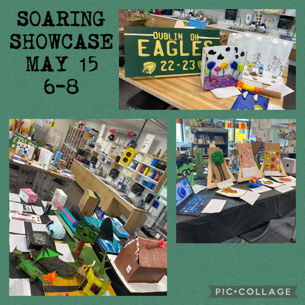 artcover's tweet photo. Come see all the students have been creating 🎨🖌️ https://t.co/Gp37KK8txf