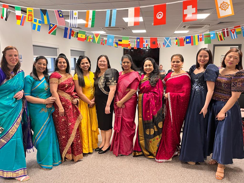 sharon_mcnally's tweet photo. What a truly wonderful day of celebrating our nursing, midwifery and AHP teams on 
#IND2023 @NHSHarlow and a inspirational evening celebrating our international diversity. Thank you - just ⭐️amazing https://t.co/ApLlCisAQS