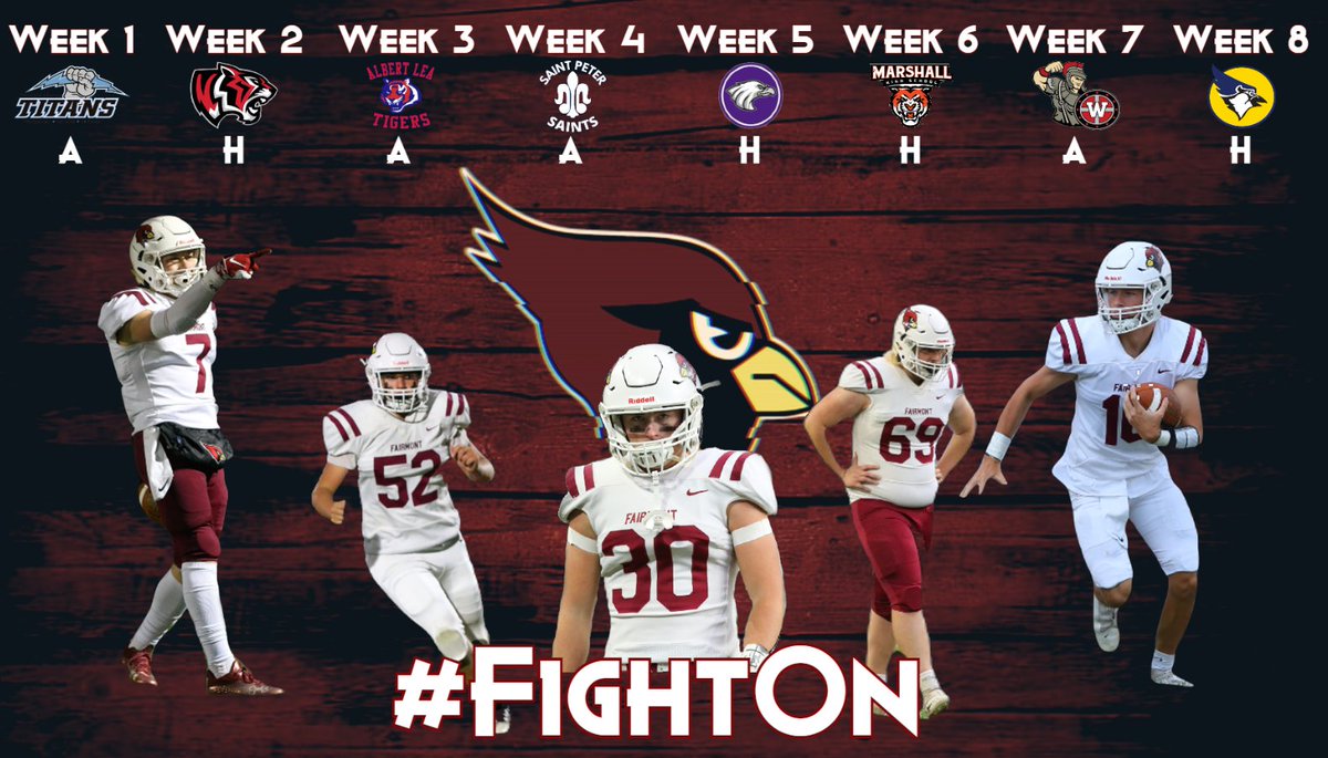 Fairmont Football tweet media