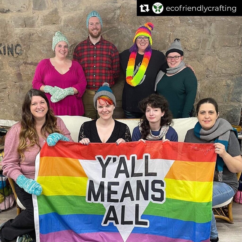 - LYS PARTNER SPOTLIGHT - 

Repost from @ecofriendlycrafting
•
We are SO EXCITED to announce that our volunteers, with the help of our friends at  @fiber_parts_shop and <a href="/knittingfever/">Knitting Fever Inc</a>, met our goal of 300 handmade winter garments for @knittherainbowi… instagr.am/p/CsJ_R3jpiRa/
