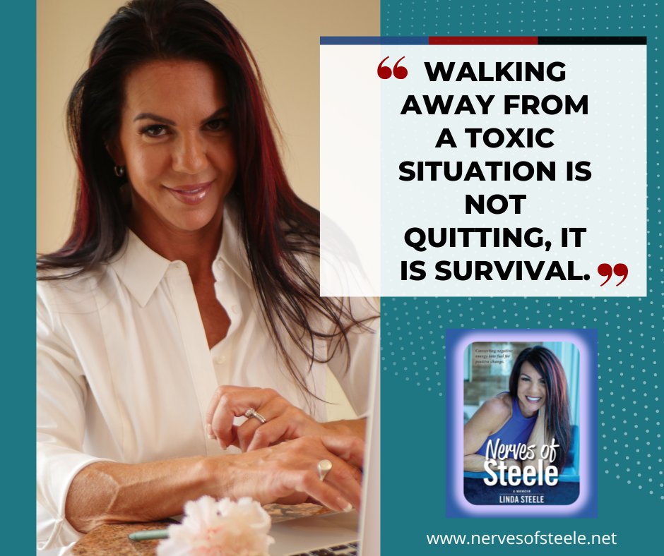 Walking away from a toxic situation is not quitting, it is survival.
#teamsteele #discipline #hardwork #dedication #wellbeingadvisor #fitmoms #positivevibes #wednesdayvibes #onlygoodvibes #positiveenergy #healthylifestyle #mentalhealth #health #happiness #managestress