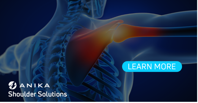 ScienceCheryl's tweet photo. I had a great conversation with @SmartTRAK at #AAOS23 on how @AnikaThera is disrupting the orthopedic marketing w/ its revolutionary products. We touched on our shoulder portfolio, exciting developments in our pipeline &amp; the latest on our regen solutions. https://t.co/W1pwIiAVpl https://t.co/hy82ciL6mN