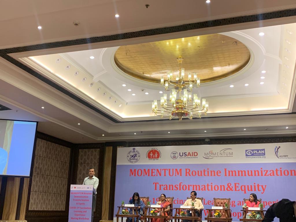 tcifindia's tweet photo. TCIF supported by @USAID_MOMENTUM @JSIhealth has worked with a focus on preparedness, resilience, and equity. Sharing a few such experiences at meeting organized by @HLFPPT and @ Plan India at Bhubneshwar ,attendend by District coordinator of TCIF.
@MoHFW_INDIA 
@mahima_potlia https://t.co/q45YNUf0sG