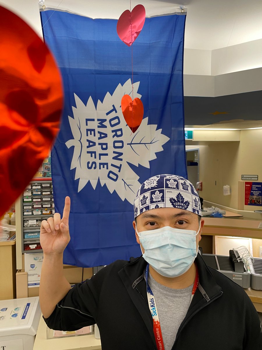 SickKidsNews's tweet photo. Check it out @mapleleafs! Patients, families, staff and volunteers are cheering you on for tonight's BIG game. We beLEAF in you! #GoLeafsGo #LeafsForever https://t.co/MtVSMjK2R6