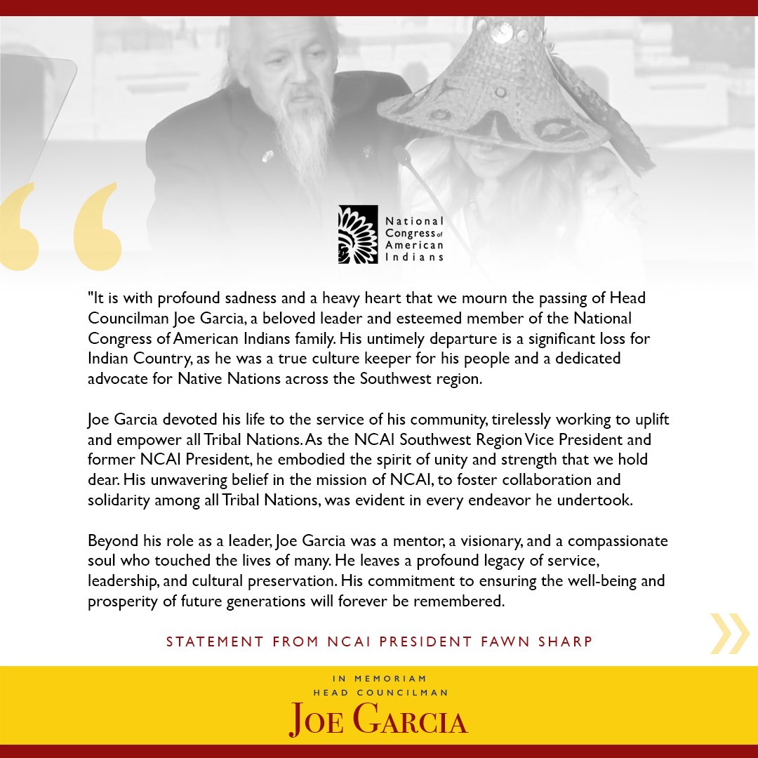 National Congress of American Indians tweet media