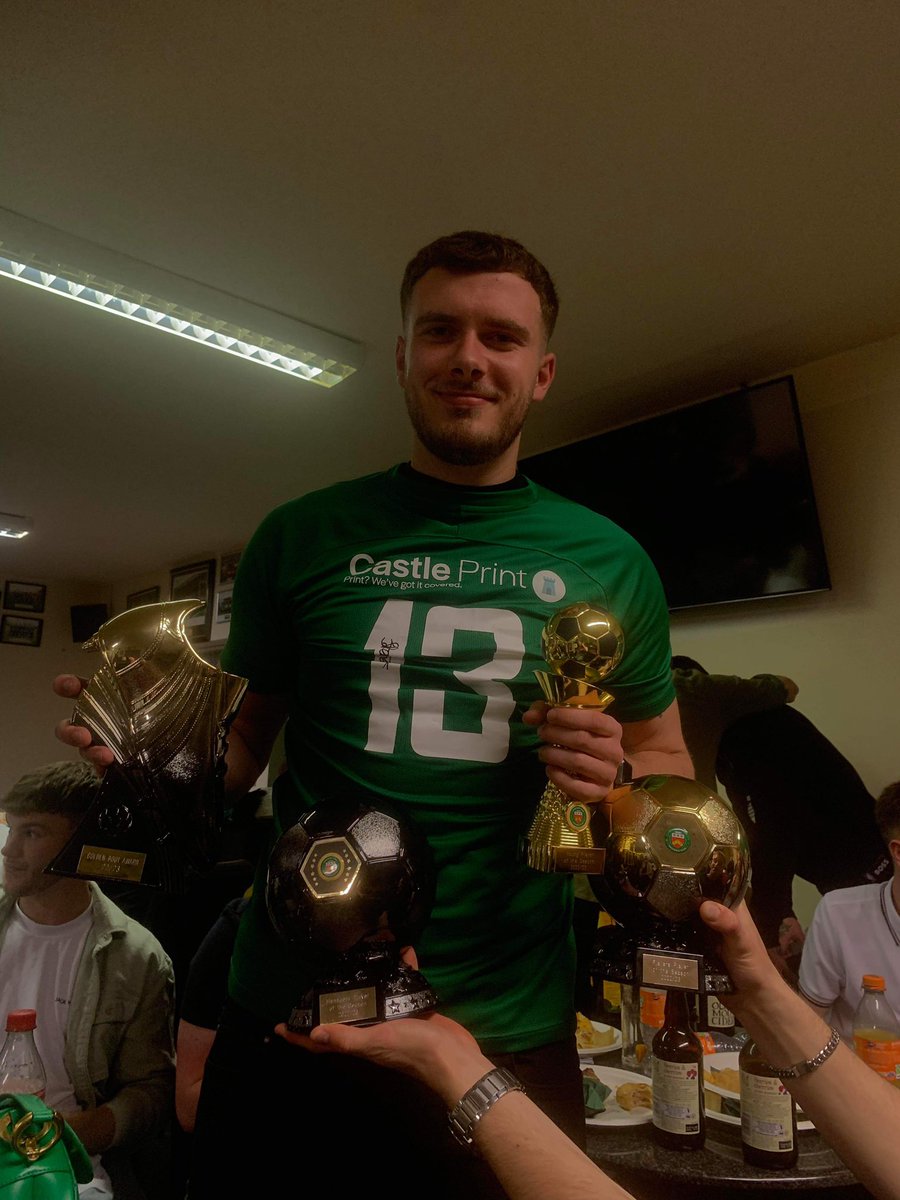 buzzing to clean up on presentation evening, 18 goals, 15 assists… no surprise really… water is wet. Looking forward to the pro interest incoming🔥🤷🏽‍♂️✌🏻💚