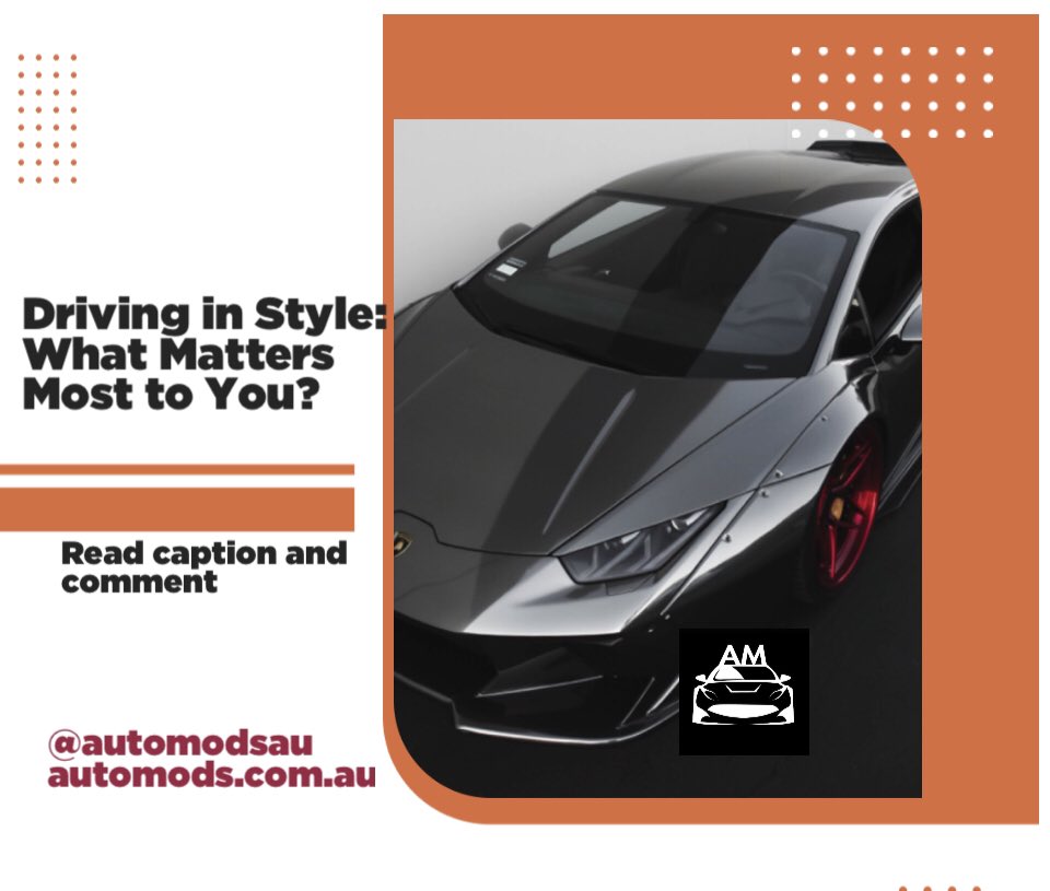 automodsau's tweet photo. 🚗 Calling all car enthusiasts! Share your thoughts:
What's the most important feature you look for when shopping for car accessories? ✅ Style, ✅ Functionality, ✅ Durability, or ✅ Something else ? Let us know your top priority  #CarAccessories #ShareYourThoughts #automodsau https://t.co/lqnmhRCXaI