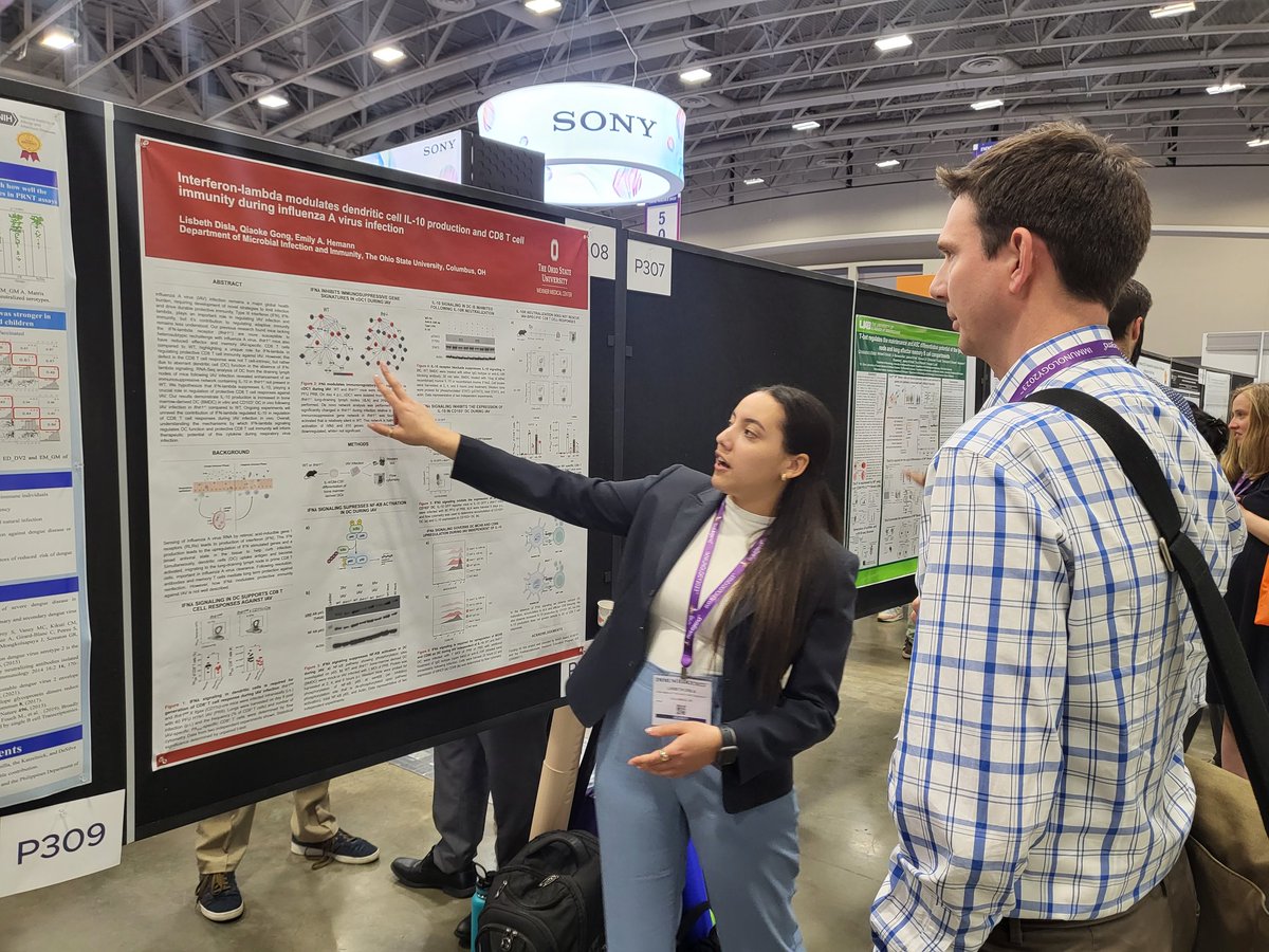 MycrobeMini's tweet photo. @OestreichLab and @EmilyHemann Lab representing @OhioStateMed #mii @ImmunologyAAI #immunology2023 #AAI2023 
@tuazonjasmine, Devin Jones, Abigail Solstad and #OSUDiscoveryPrep Lisbeth Disla! https://t.co/jjQMSwRseT