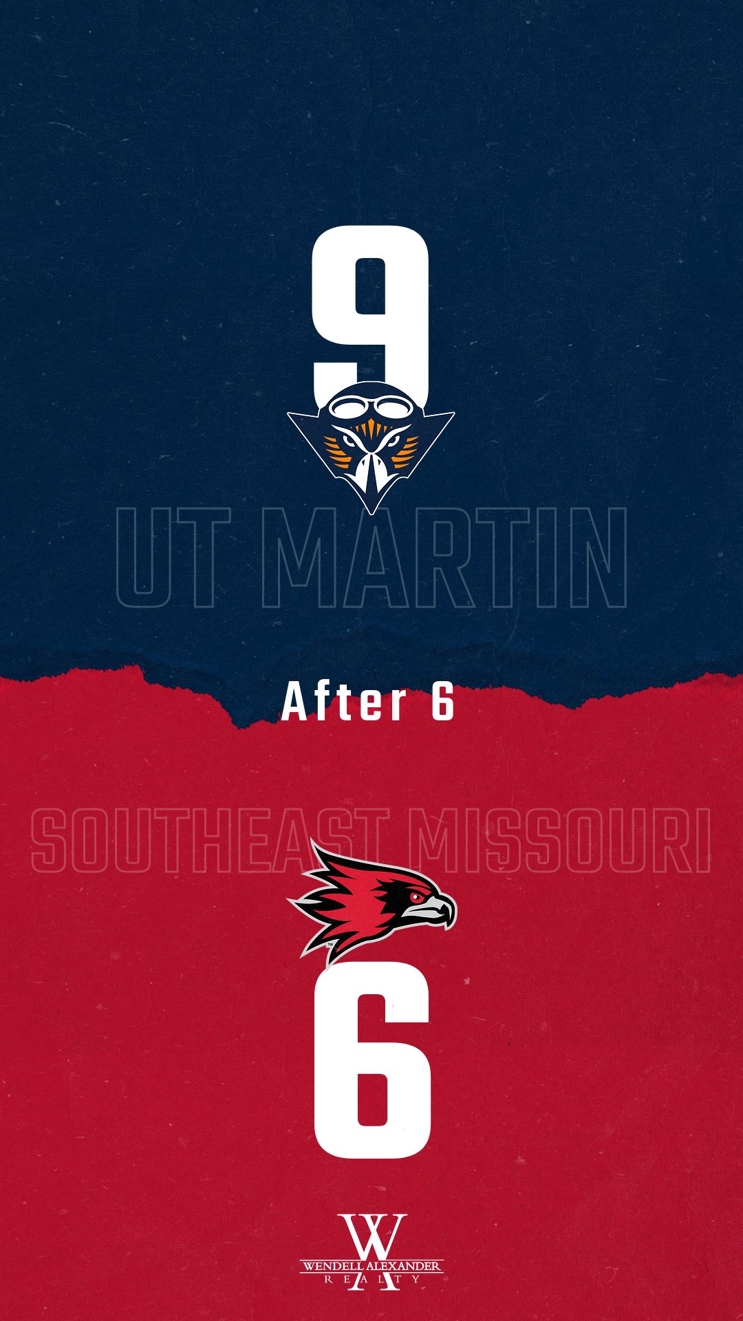 UT Martin Athletics on Twitter "BASE UTMBase leads Southeast
