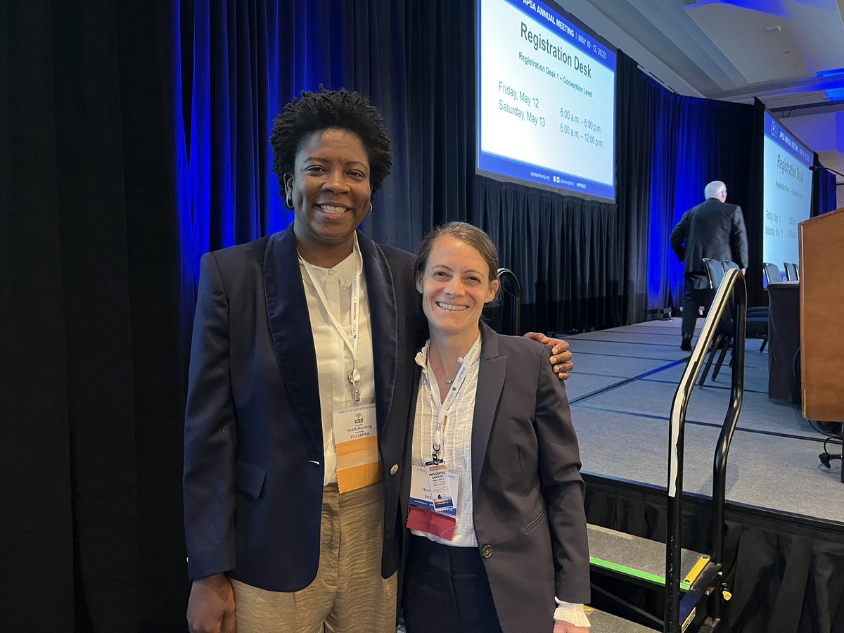 Honored to co-moderate the Global Surgery session with my friend Alli Linden! #APSA2023 thanks for the 1st EVER Global Surgery Plenary session @APSASurgeons!