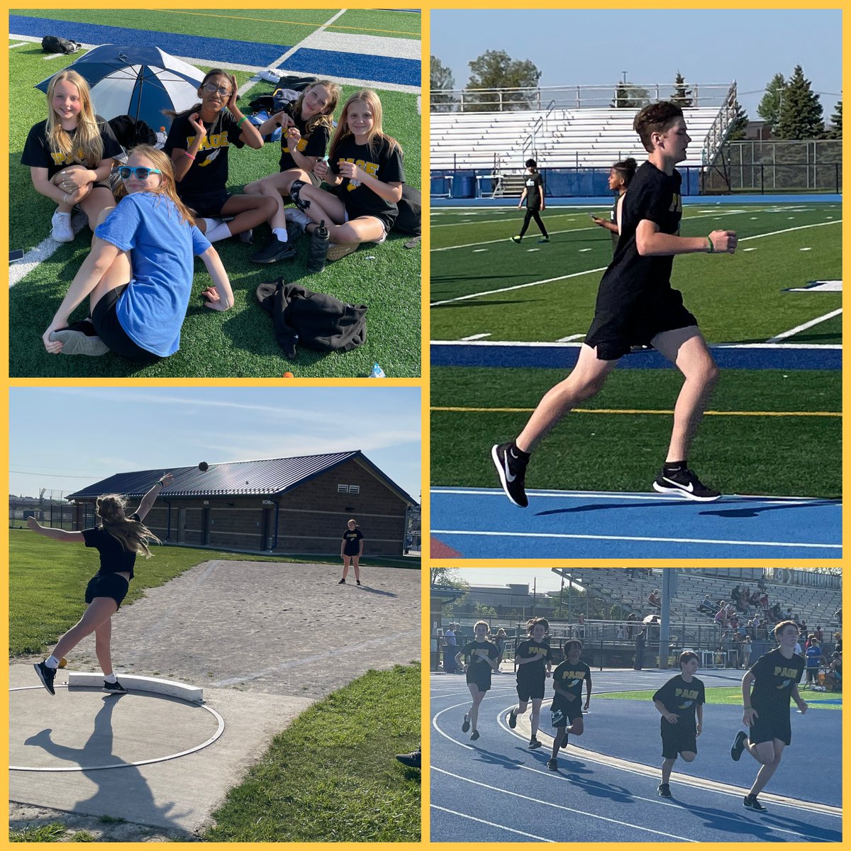 We had picture perfect weather for the <a href="/PagePanthers/">John Page Middle School | The Lamphere Schools</a> track meet vs. New Haven! 🥇🎉☀️ 📸 #wearelamphere