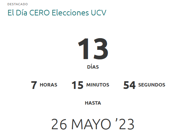 vectorpolitico's tweet photo. A partir de hoy viernes 12 abril
#UCV #ELECCIONESUCV2023
#VECTORPOLITICO #ELECCIONESUCV
#UCAB #UDO #ULA #LUZ #UC #UNESR
#Ucevista #UCVista #Universidad
Universitarios por las buenas prácticas, gobernanza y transparencia!
Site: https://t.co/cQG6Sv42x6 https://t.co/oH3BkmuRCY