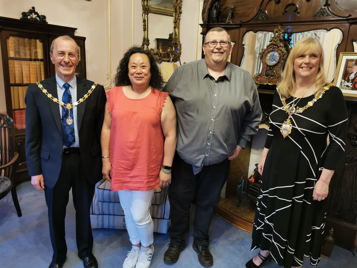 Thank you to Madam Mayor for a lovely evening, celebrating community group/volunteers. #Community #localheroes #lovewhereyoulive