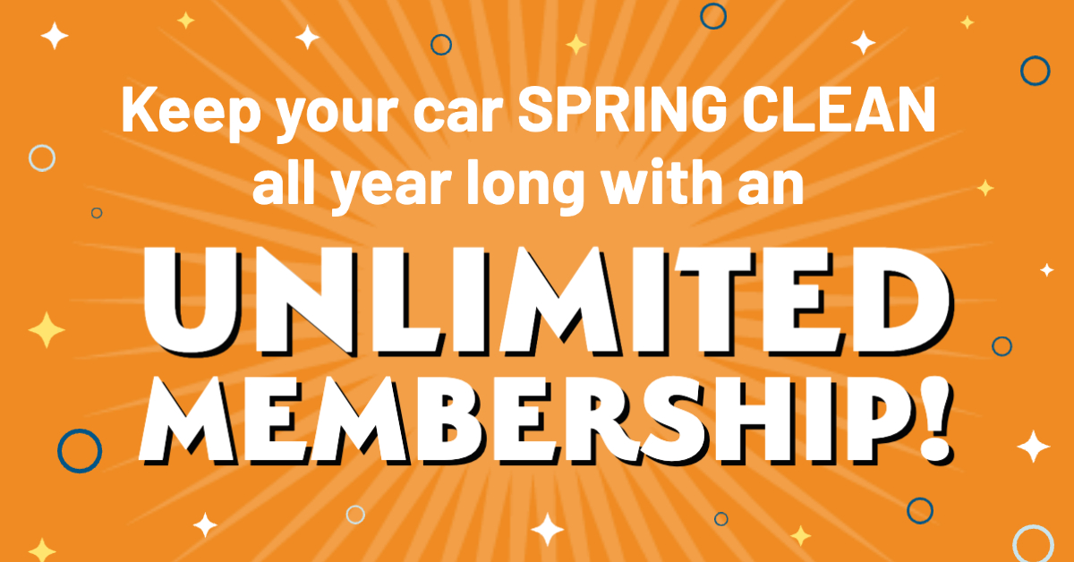 Tidying up shouldn't end at your front door or at the end of #spring. Our #RoyalShine Unlimited Membership allows you to keep your car #springclean no matter the time of year! Drive up or download the #app to get started!
