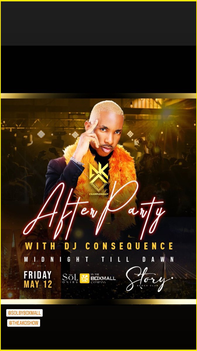 Gidiflyguys's tweet photo. After Party with CEO Consequence from midnight till dawn π₯
#djconsequence #ceo #afterparty #afrobeatsdj #Rema #Wizkid #9ja #Asake #Buju #Burna #afrobeats https://t.co/YO042Aozmj