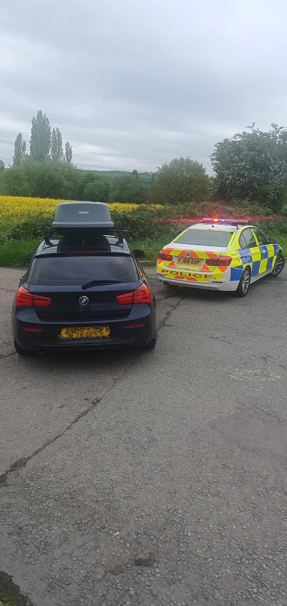A617

Intel led stop after ANPR  suggests that the vehicle is being driven by a provisional licence holder and with no insurance.

Absolutely on the money. Driver admits both licence and insurance are not in order. 

#Reported #Seized #Gp2