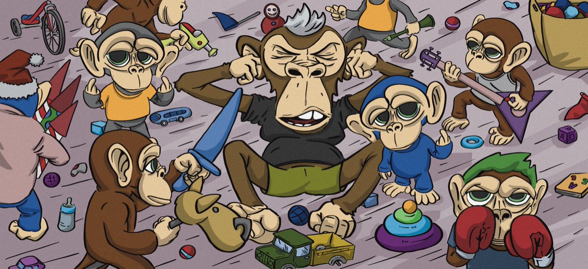 Yo #FknApes! Let's go on a mission and follow every holder of <a href="/FknApesClub/">🖕APΞS🏴‍☠️CLUB</a>! #FknFollowApe We'll be watching everyone who interacts with this post! Let's make our community even more lively and fun! 🚀💫