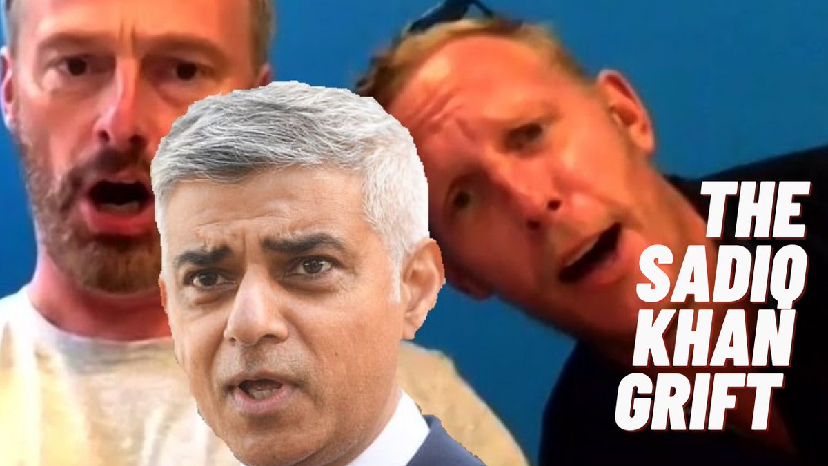 Bockss_'s tweet photo. @afneil @spectator Ever wondered why grifters are so obsessed with Sadiq Khan

Yes, if course its racism, but there's slightly more to it than that

For more watch this:
https://t.co/DXLAaHEi9G https://t.co/ldifcI1XnD