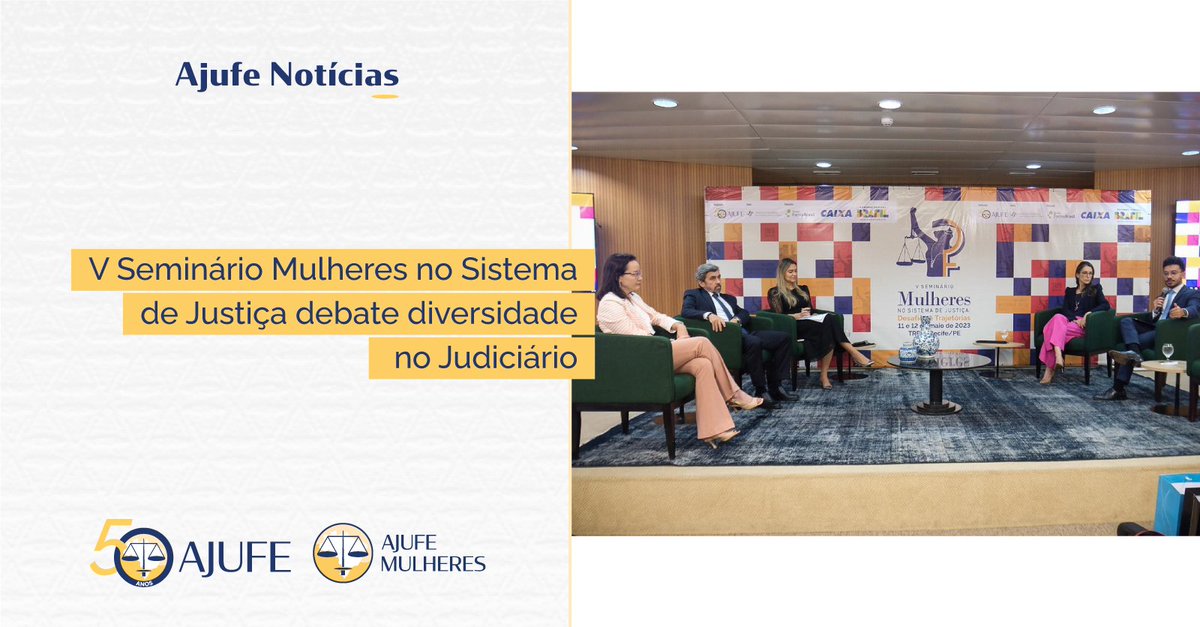 O painel contou com a presença da juíza federal Liz Azevedo, dos professores Daniel Sarmento e Wallace Corbo, e a juíza Mariana Yoshida, sob a mediação da desembargadora federal do TRF5, Cibele Benevides. Leia mais: bit.ly/3BlrzvN