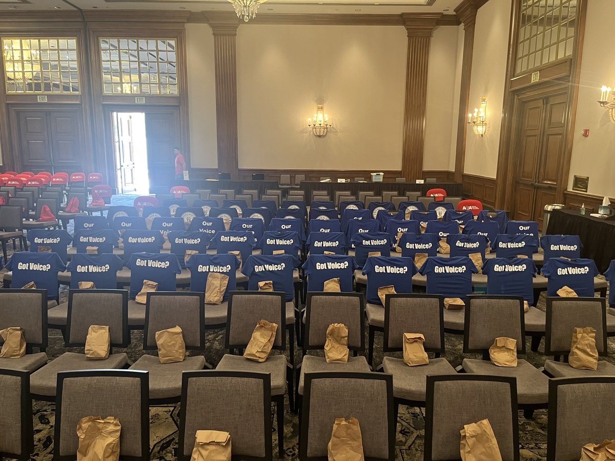 PVEA Delegates; your seats are ready! #AEADA2023 <a href="/ArizonaEA/">Arizona Education Association 🍎🏫</a>