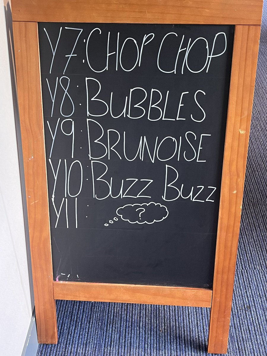 Next week brings some interesting lessons
