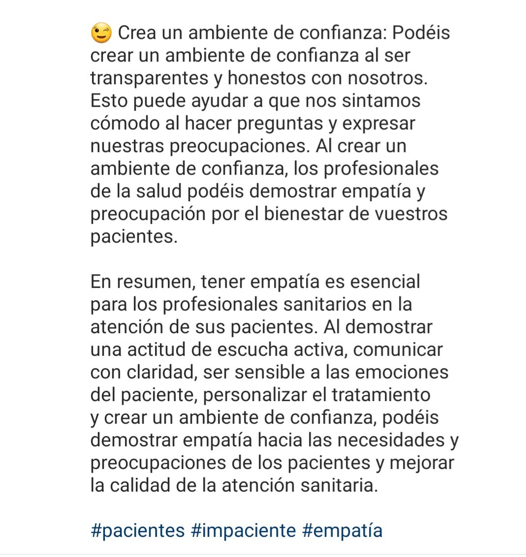 soniacidc's tweet photo. Aspecto 5 y último. 
Gracias a todos los que practicais a diario la EMPATÍA. https://t.co/pz6hh7wrTj