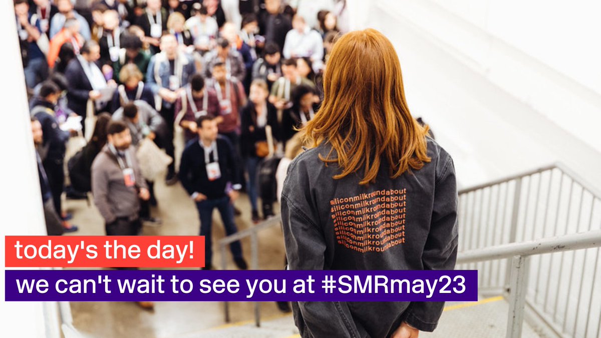 We can't wait to welcome you! #SMRmay23 A reminder to please check your ticket for your session time! These are: 11.30am - 1pm 1.30pm - 3.00pm 3.30pm - 5.00pm We'll stop entry approx 20 mins before each session ends. Thank you for your co-operation 🤩 #SMRmay23