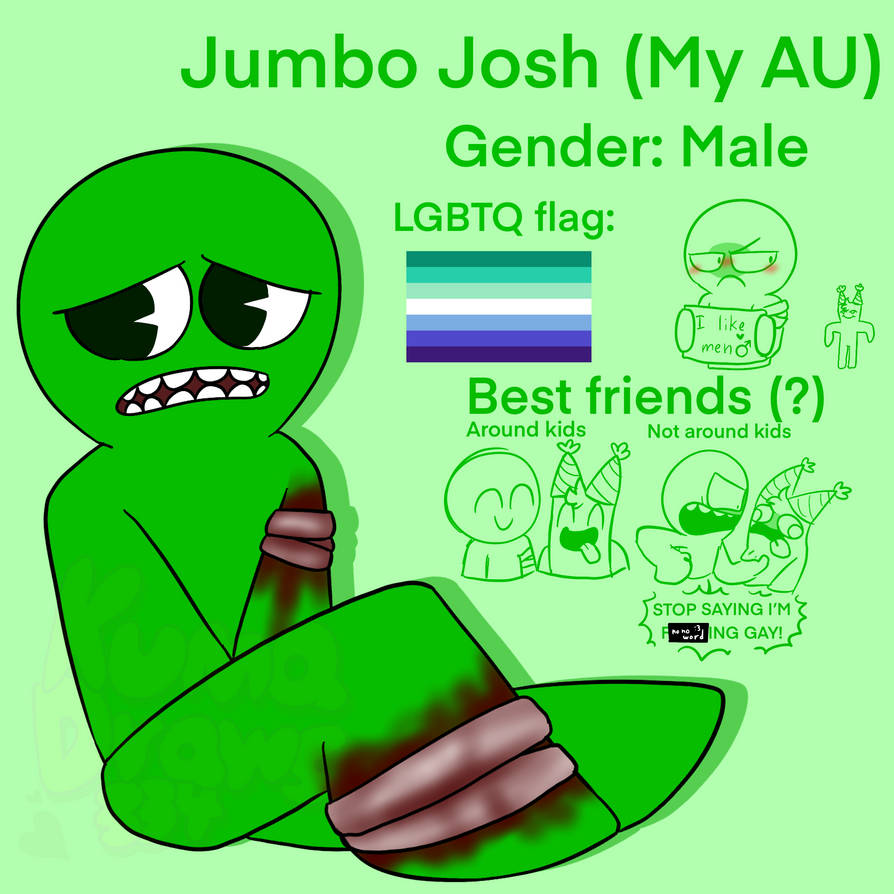 Rudy/Sollux 🚳🚳NSFW FUCK OFF🇵🇸 on X: Remember that one Jumbo Josh image  It uh Got a remake  / X